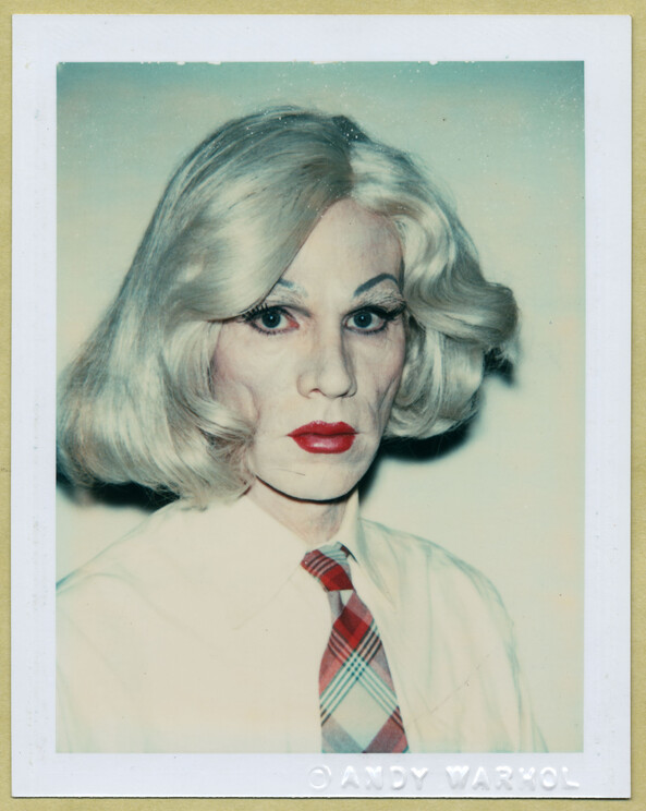 Andy Warhol, Self-Portrait in Drag