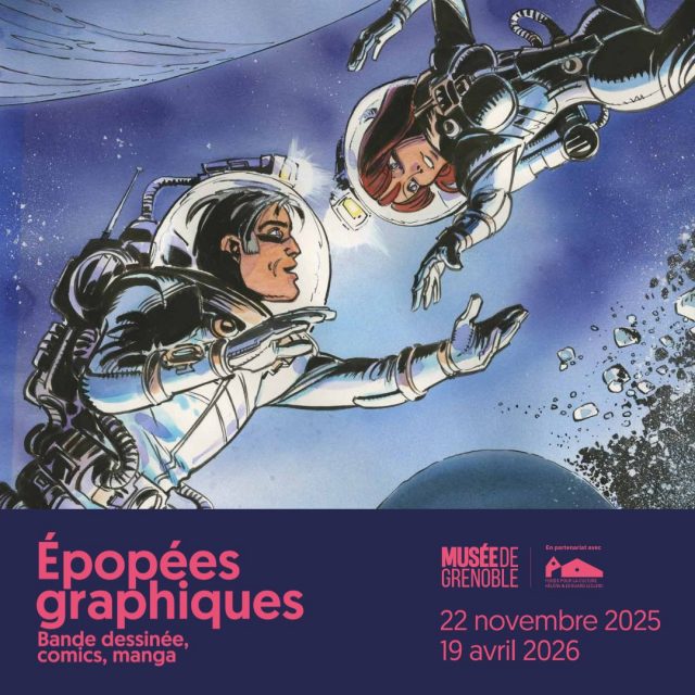 Jean-Claude MÉZIÈRES, Valérian. Intégrale, Volume 7, c. 2005 Éditions Dargaud Encre de Chine, gouache et encres, couverture Collection privée, courtesy MEL Publisher © Musée de Grenoble